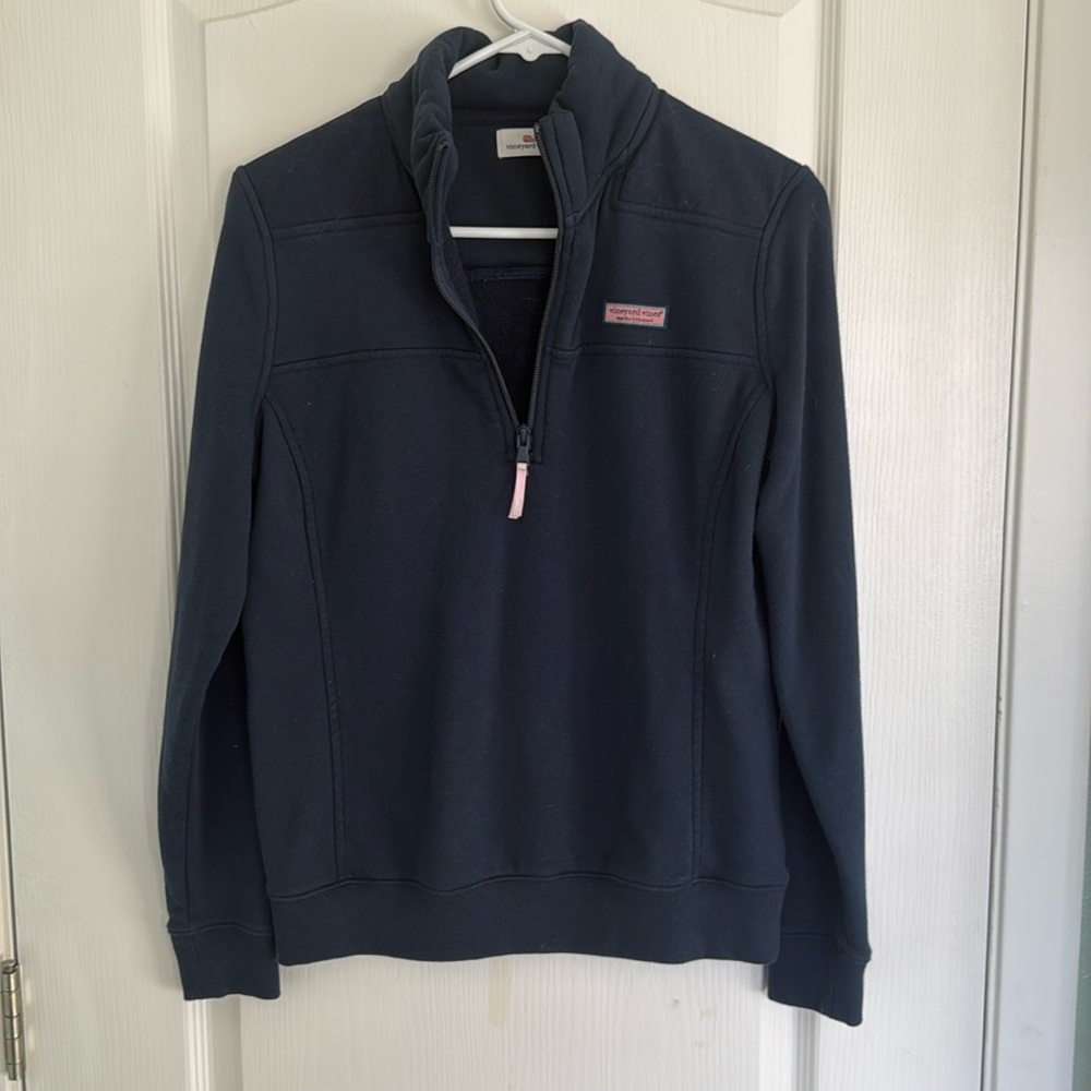 Vineyards vines quarter zip pullover sweatshirt